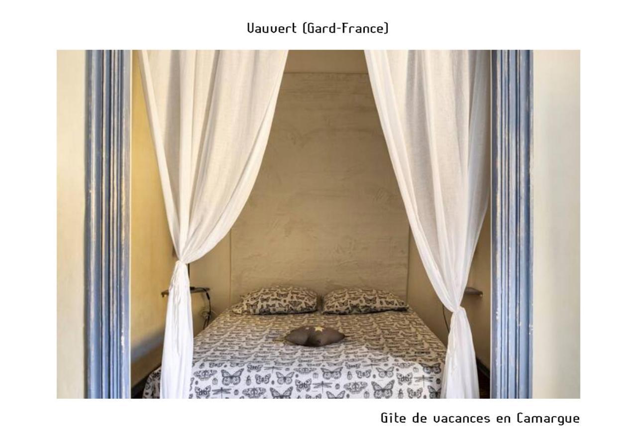 Gite De Vacances En Camargue ☆☆Nn Vauvert Exteriör bild
