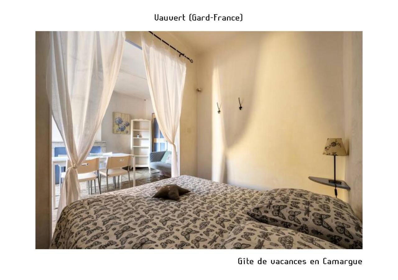 Gite De Vacances En Camargue ☆☆Nn Vauvert Exteriör bild