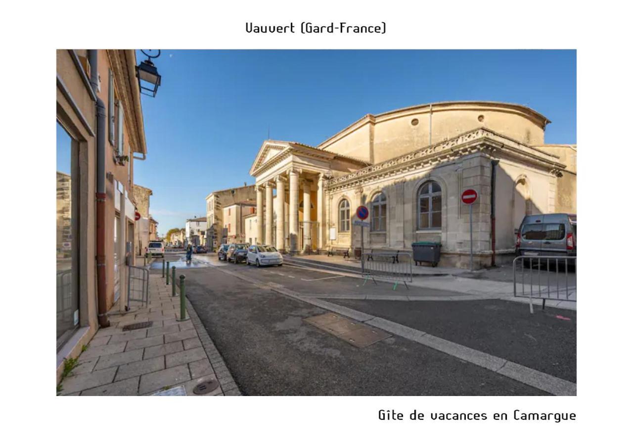 Gite De Vacances En Camargue ☆☆Nn Vauvert Exteriör bild