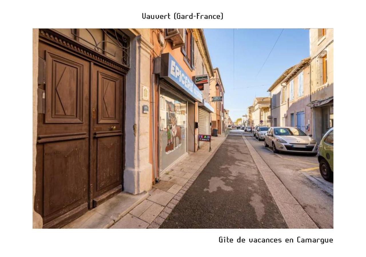 Gite De Vacances En Camargue ☆☆Nn Vauvert Exteriör bild