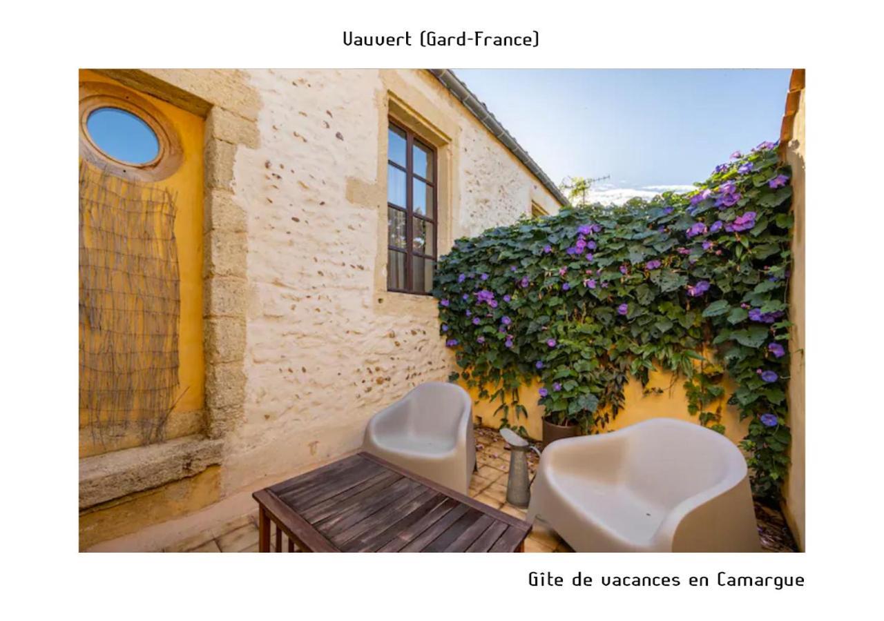Gite De Vacances En Camargue ☆☆Nn Vauvert Exteriör bild