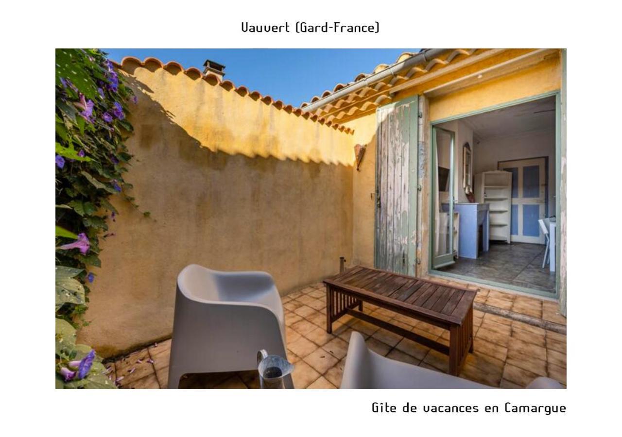 Gite De Vacances En Camargue ☆☆Nn Vauvert Exteriör bild
